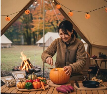 ハロウィン キャンプ飯 レシピ