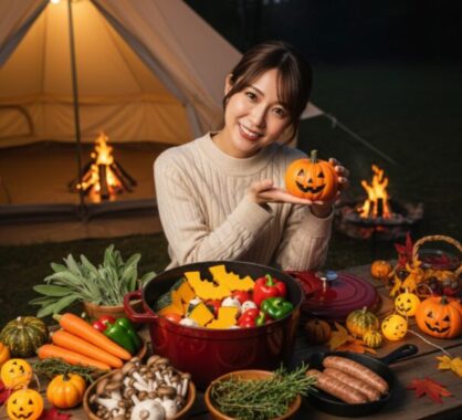 ハロウィン キャンプ飯 レシピ