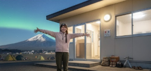 ふもとっぱら ソロキャンプ 女子 