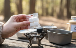 キャンプ お湯を沸かす 100均