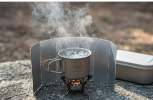 キャンプ お湯を沸かす 100均