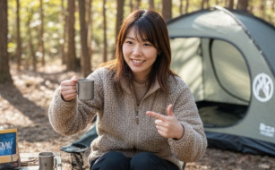 キャンプ お湯を沸かす 100均