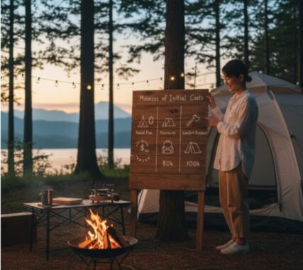 ソロキャンプ 女子 始め方 予算