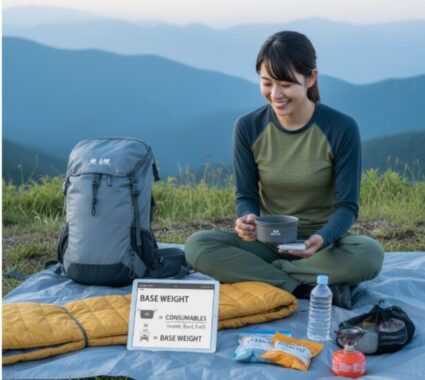 バックパック 重さ5kg以下 装備