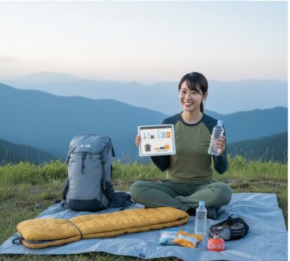 バックパック 重さ5kg以下 装備