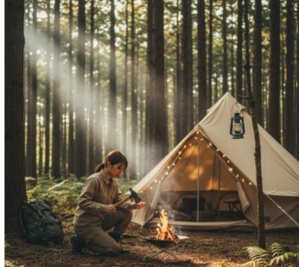千葉 ソロキャンプ 女子