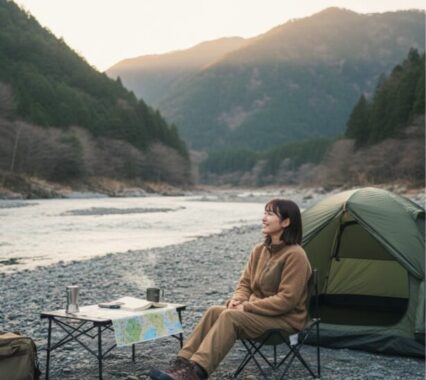 奥多摩 キャンプ場 ソロ