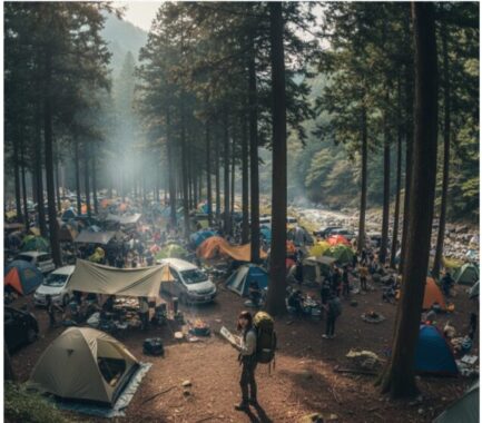 道志の森 キャンプ場 混雑