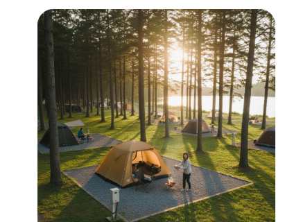 関西 キャンプ場 ソロ 電源あり